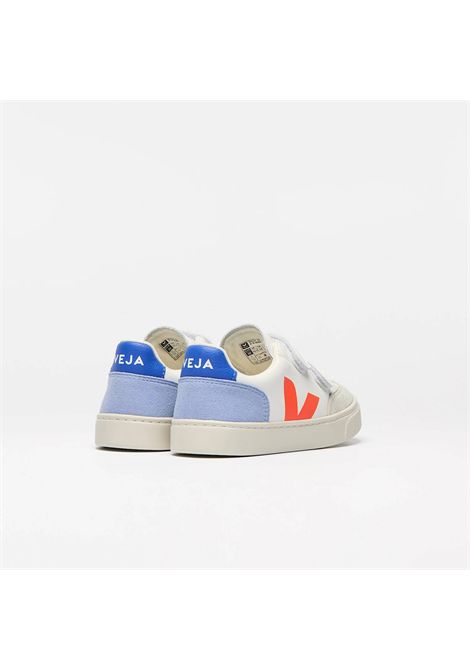 Sneakers con logo VEJA | XV0520978CWHITE MULTICO ORANGE FLUO